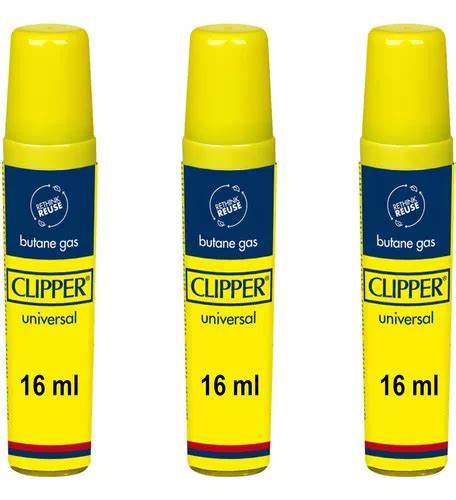 Gas Butano 16ml Clipper (de bolsillo)