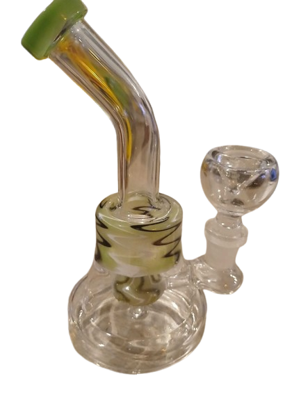 Bong pequeño detalles rayas