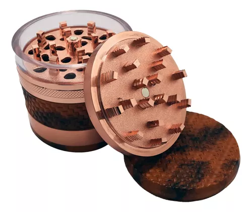 Grinder Metalico Mediano, tapa sin borde