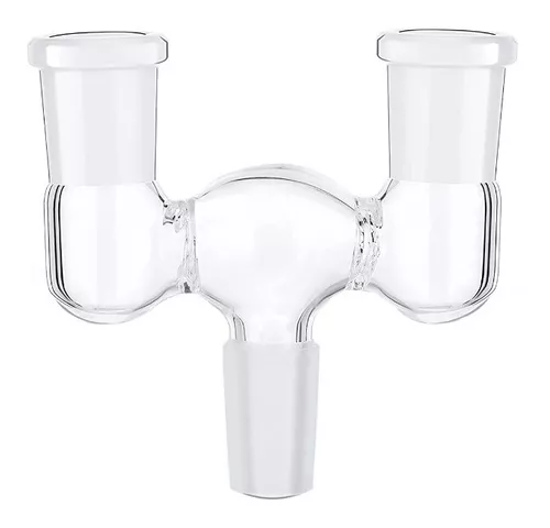 Adaptador doble para bong