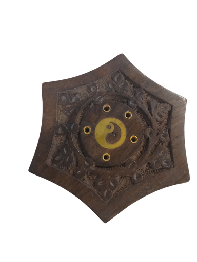 Porta incienso estrella