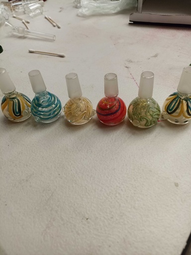 Boquilla/Nail pirex para Bong colores
